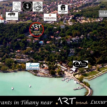 ARTtrend Luxury Villa Tihany Extérieur photo